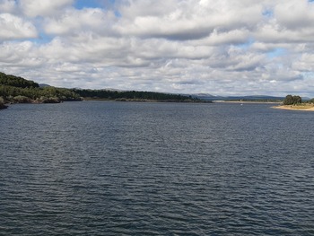 La falta de lluvias rebaja el nivel del embalse al 40%