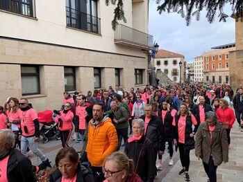 6.000 sorianos toman las calles de Soria contra el cáncer