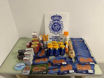 Tres detenidos por robar 500 euros productos  en un 'súper'