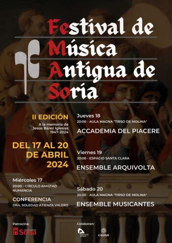 El Festival de Música Antigua celebra su segunda edición