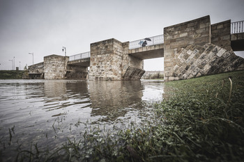 El río Ucero, en aviso de crecidas por las lluvias