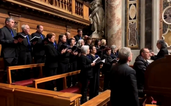 El Coro de Fuentearmegil actúa en el Vaticano