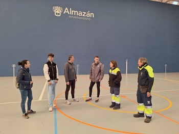 El Ayuntamiento de Almazán acoge alumnos en prácticas