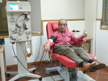 José Luis Molina llega a 200 donaciones de sangre en 38 años