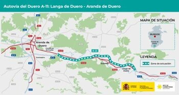 Licitan la construcción del tramo Langa-Aranda por 212M€