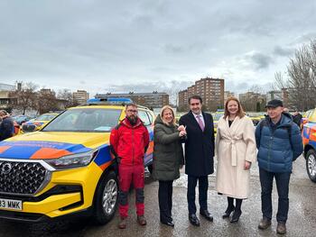 La Junta entrega un nuevo vehículo para Protección Civil Soria