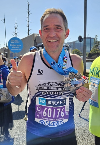 Rafa Martínez completa el 'Grand Slam' de maratones