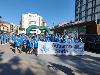 1.500 motivos para dar visibilidad al autismo en Soria