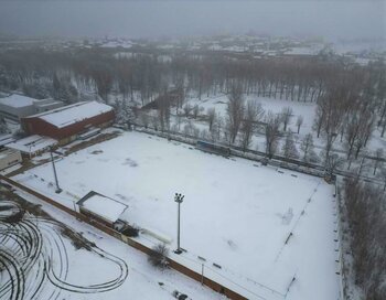 La nieve obliga a parar al fútbol soriano