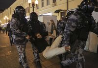 Cientos de detenciones en Moscú por p...